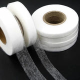 Fabric Fusing Tape Double Sided Adhesive Sewing Hem Tape Iron on Tape (White) - Pack of 2